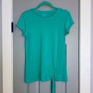 bcg Girls Side Tie Modal Blend Tee - 16 (XL)